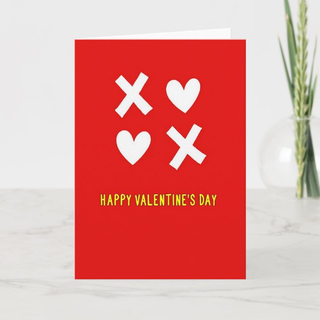 Happy Xoxo Valentines Day Card (Front)