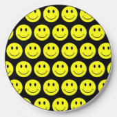 Happy Yellow Faces Wireless Charger (Front)