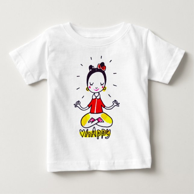 happy yoga holiday SUIT Baby T-Shirt (Front)