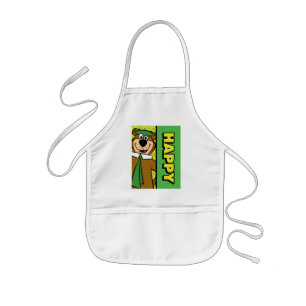 Happy Yogi Bear Kids' Apron