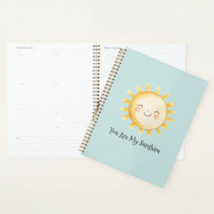 Happy You Are My Sunshine Planner
