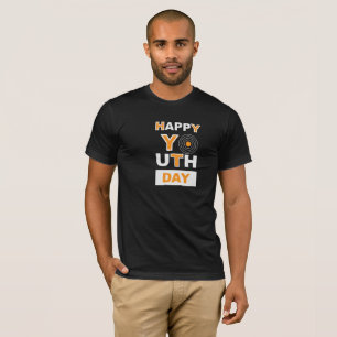 happy youth day youth day t shirt