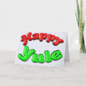 Happy Yule Holiday Card
