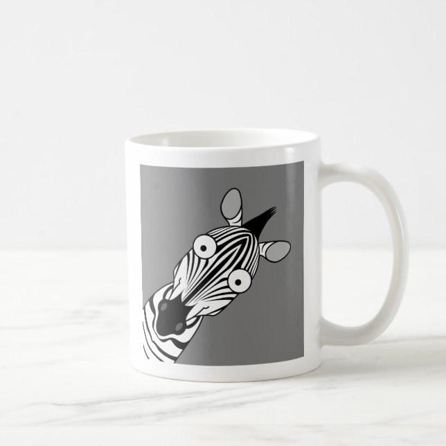 HAPPY ZEBRA COFFEE MUG (Right)