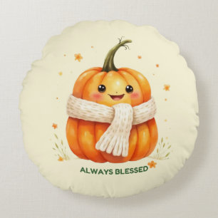 Happy Zucchini Pillow "Always Blessed"