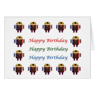 HappyBirthday ANDROID Happy Birthday Cards