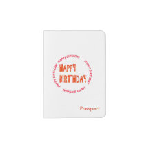 HAPPYbirthday Happy BIRTHDAY circle round emblem