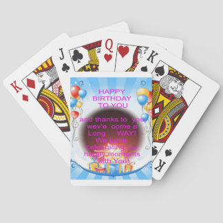 HappyBirthday To you Poker Cards