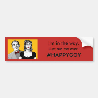 Happygoy Bumper Sticker! Sticker