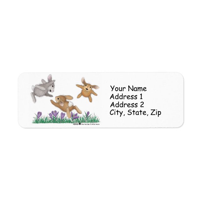 HappyHoppers® Address Labels (Front)
