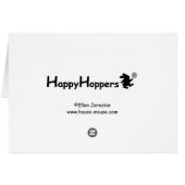 HappyHoppers® Card (Back Horizontal)