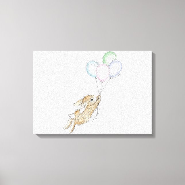 HappyHoppers® Wrapped Canvas Print (Front)