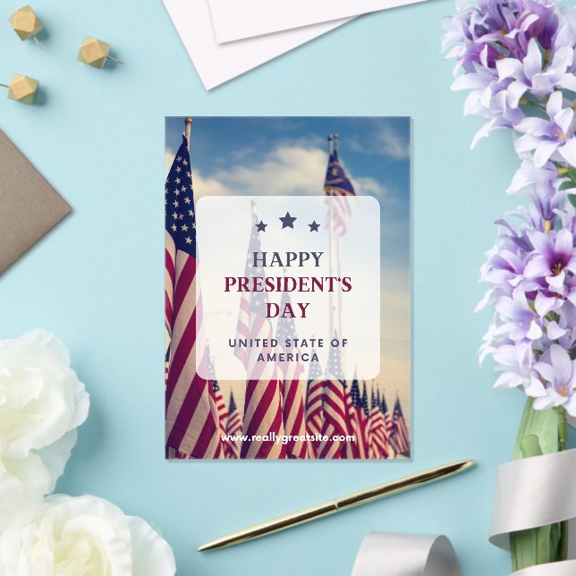 #HappyPresident'sDayUSAAcrylicInvitation Acrylic Invitations (Insitu (Wedding))
