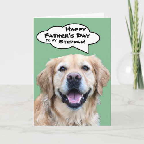 Happys Day Card for Stepdad