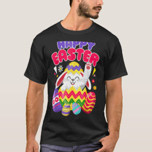 Happys Easter Bunny Easter Eggs For Men Women T-Shirt
