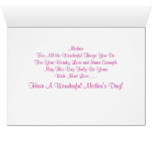 Happy's Mother's Day Card (Inside Horizontal (Bottom))