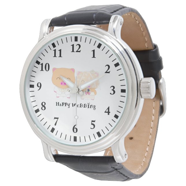 HappyWedding Watch (Angled)