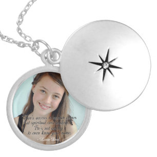 HappyWorkT He's Not Worthy Custom Teen Girl Locket Necklace