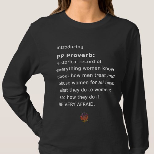 HappyWorkT INTRODUCING THE PP PROVERB  T_Shirt