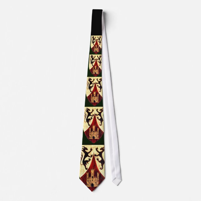 Hapsburg Heraldry Neck Tie (Front)