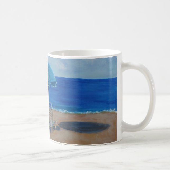 Hapuna Beach Hawaii Coffee Mug (Right)