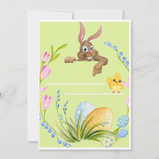 Hapy Easter Invitation