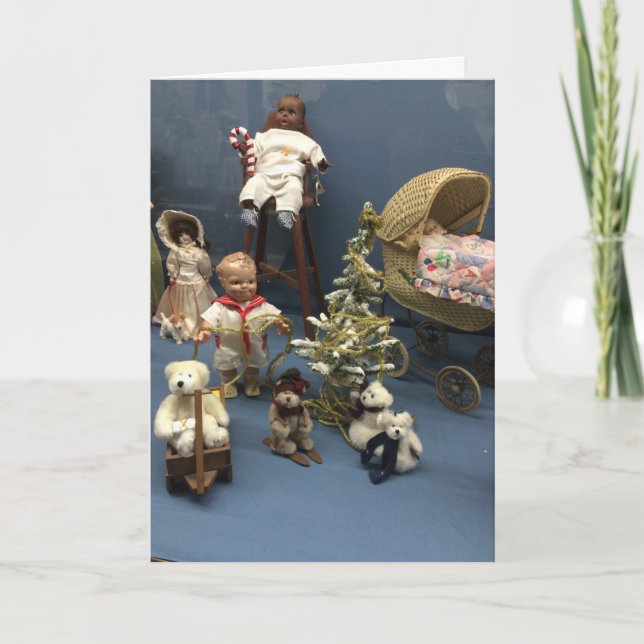 Har-Ber Village doll house  Greeting Card (Front)