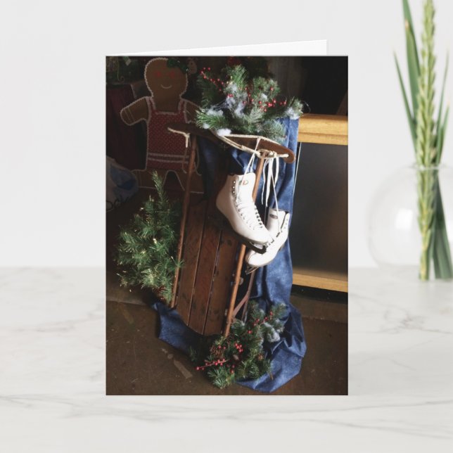 Har-Ber Village skates 2013c   Greeting Card (Front)