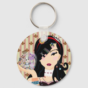 Harajuku Girl Mayumi Keychain