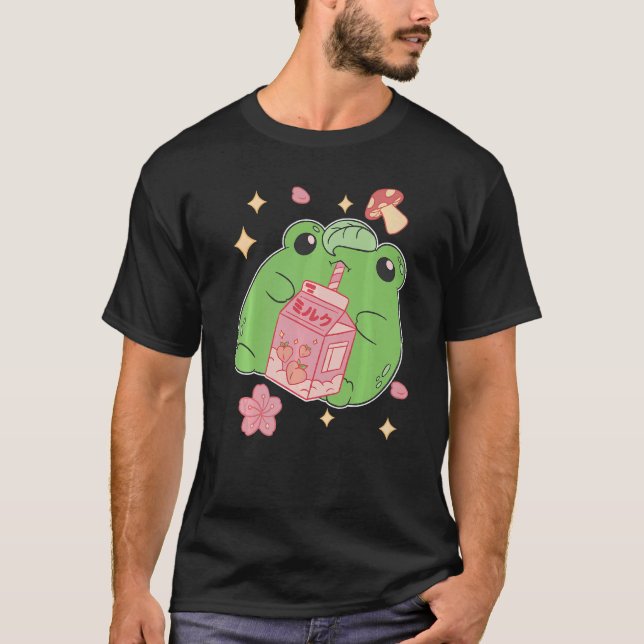 Harajuku Otaku Aesthetic Retro 90s Cute Japanese T-Shirt (Front)