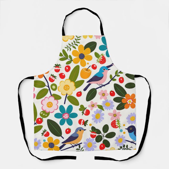 Harajuku Pattern Apron (Front)