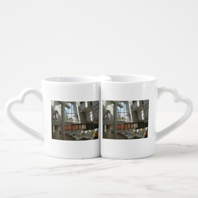 Harajuku Protestant Church, Tokyo, Japan Coffee Mug Set (Front Nesting)