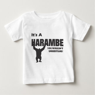 Harambe-Gibbon Monkey Baby T-Shirt