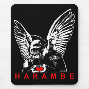 Harambe Mouse Pad