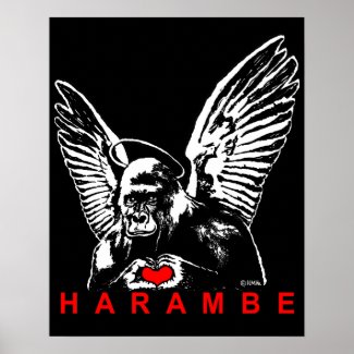 Harambe Poster