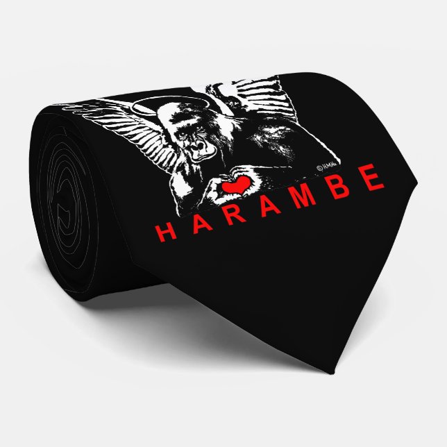 Harambe Tie (Rolled)