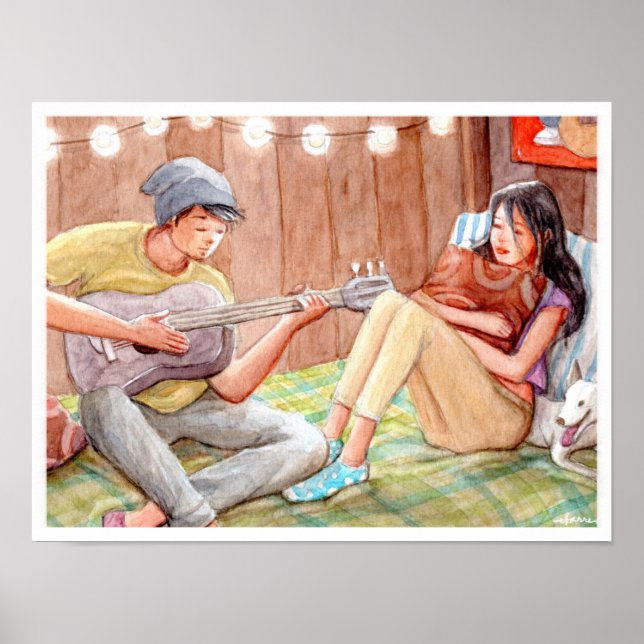 "Harana" - inspired by the Eraserheads Song Poster (Front)