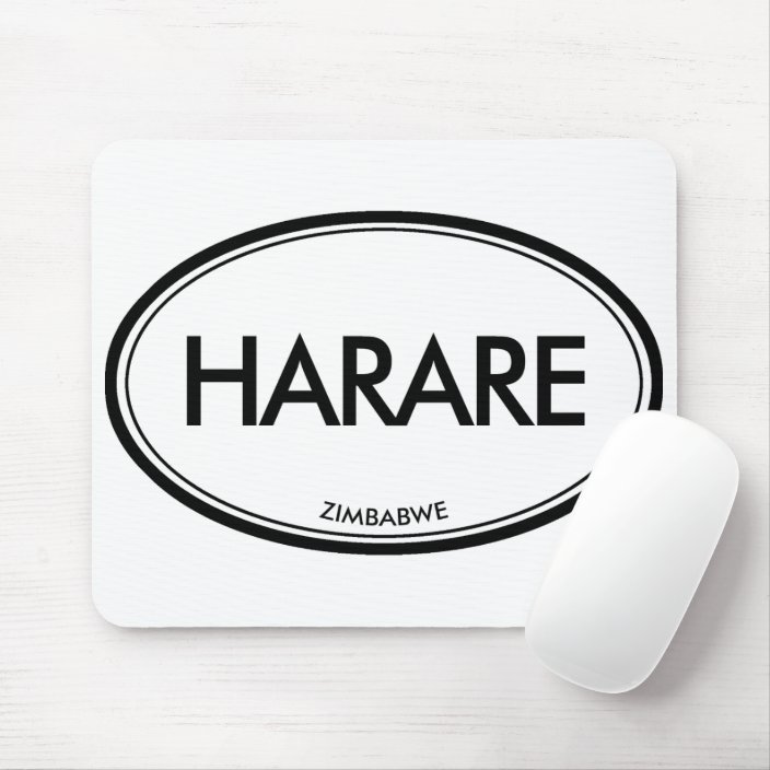 Harare, Zimbabwe Mouse Pad