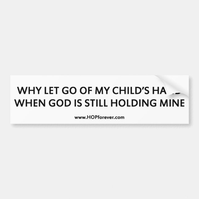 "Harbinger of Peace Messaged Bumper Sticker" Sticker (Front)