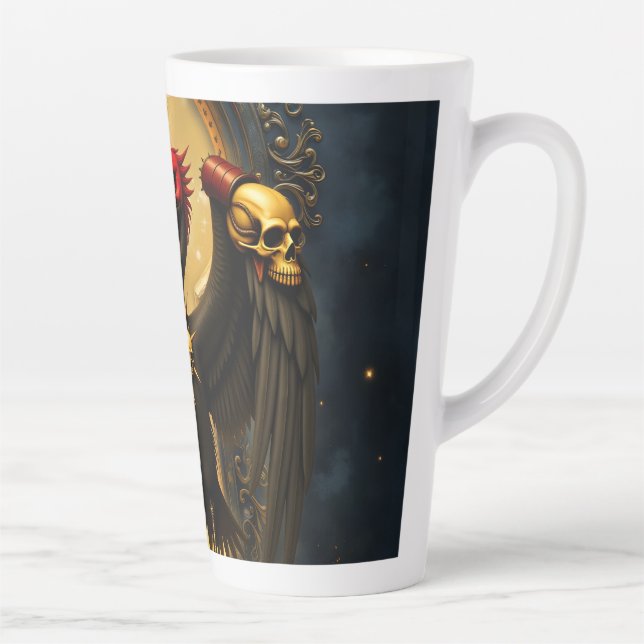 Harbinger of the Golden Gate The Nocturnal Pelican Latte Mug (Right)