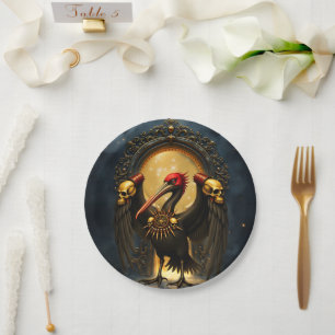 Harbinger of the Golden Gate The Nocturnal Pelican Paper Plates