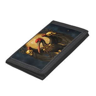 Harbinger of the Golden Gate The Nocturnal Pelican Tri-fold Wallet