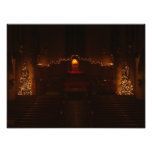 Harbison Chapel at Christmas Grove City College Photo Print