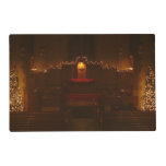 Harbison Chapel at Christmas Grove City College Placemat