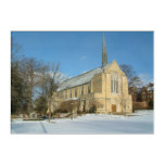 Harbison Chapel in Winter at Grove City College Acrylic Print