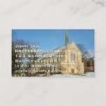 Harbison Chapel in Winter at Grove City College Business Card