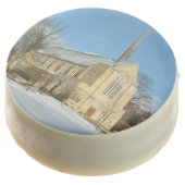 Harbison Chapel in Winter at Grove City College Chocolate Covered Oreo (Angled)