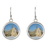 Harbison Chapel in Winter at Grove City College Earrings