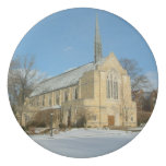 Harbison Chapel in Winter at Grove City College Eraser