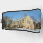 Harbison Chapel in Winter at Grove City College Golf Head Cover